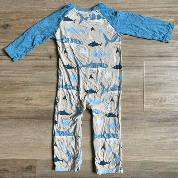 Kickee Pants Coverall 🦈 - Picture 6 of 6